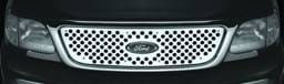 Ford F150 Pilot Stainless Steel Punch Grille Insert - 1PC - SG-261