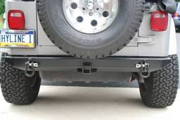 Jeep Wrangler Hyline Standard Rear Bumper Assembly - TJ-YJ-20SRB
