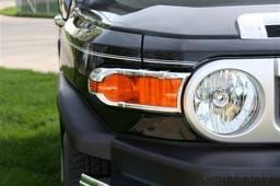 Toyota FJ Cruiser Putco Headlight Covers - 401255