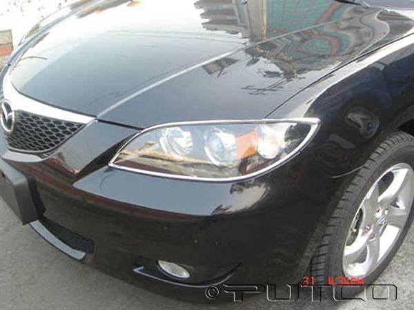 Mazda 3 Putco Headlight Covers - 401228