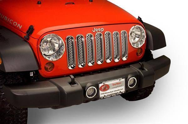Jeep Wrangler Putco Headlight Covers - 401270 thumbnail 2