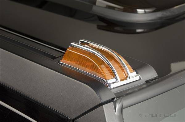 Hummer H2 Putco Chrome Roof Light Covers - 405236