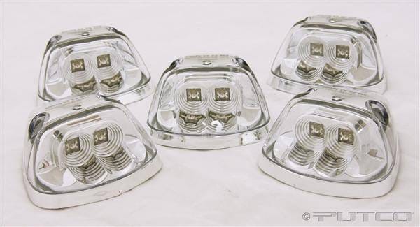 Dodge Ram Putco LED Roof Lamp Replacements - Clear - 900532 thumbnail 3