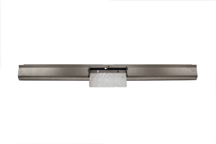 Chevrolet C10 Hot Rod Deluxe Steel Roll Pan with License Plate Box Center - RP108BC