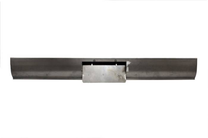 Chevrolet S10 Hot Rod Deluxe Steel Roll Pan with License Plate Box Center - RP124BC