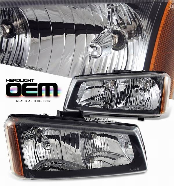 Chevrolet Silverado Option Racing Headlight - 10-15133