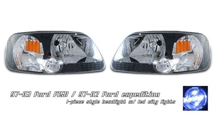 Ford Expedition Option Racing Headlight - 10-18159