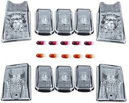 Hummer H2 IPCW Cab Roof Lights - 10PC - CWC-H2CAB