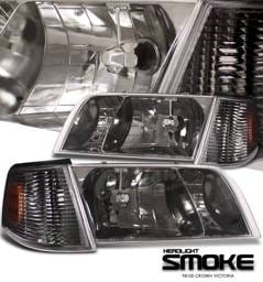Ford Crown Victoria Option Racing Headlight - 10-18152