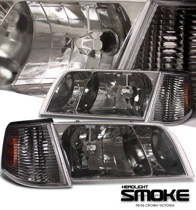 Ford Crown Victoria Option Racing Headlight - 10-18152