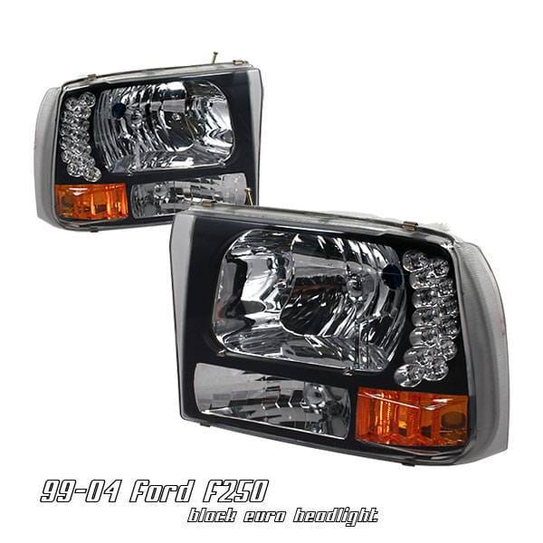 Ford F250 Option Racing Headlight - 10-18175