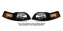 Ford Mustang Option Racing Headlight - 10-18181