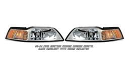 Ford Mustang Option Racing Headlight - 10-18182
