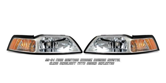 Ford Mustang Option Racing Headlight - 10-18182