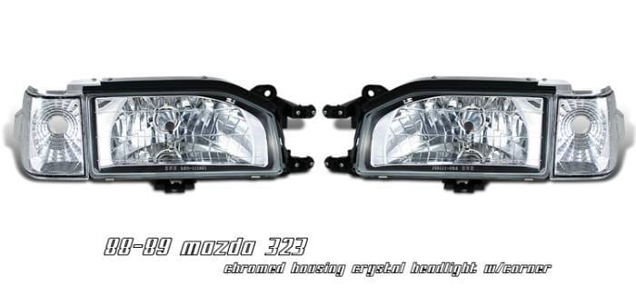Mazda Protege Option Racing Headlight - 10-31219
