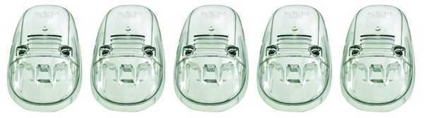 Dodge Ram IPCW LED Cab Roof Lights with Chrome Base - 5PC - LEDR-402