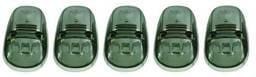 Dodge Ram IPCW LED Cab Roof Lights with Chrome Base - 5PC - LEDR-402S