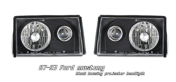 Ford Mustang Option Racing Projector Headlight - 11-18161