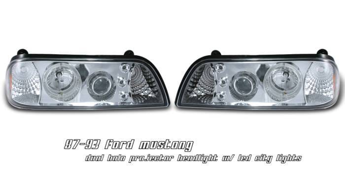 Ford Mustang Option Racing Projector Headlight - 11-18164