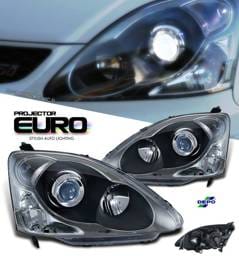Honda Civic Option Racing Projector Headlight - 11-20199