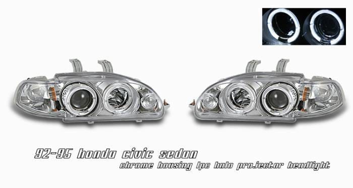 Honda Civic Option Racing Projector Headlight - 11-20194