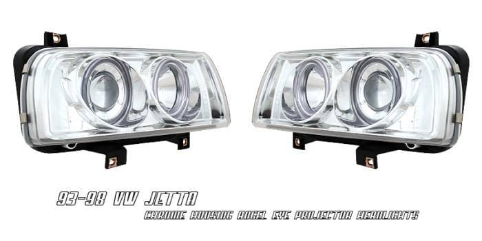 Volkswagen Jetta Option Racing Projector Headlight - 11-45267