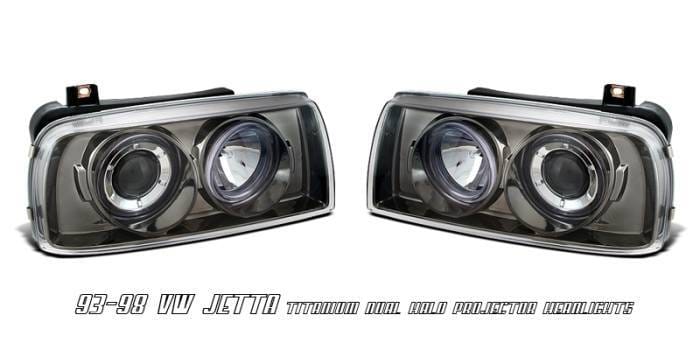 Volkswagen Jetta Option Racing Projector Headlight - 11-45268