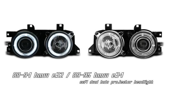 BMW 7 Series Option Racing CCFL Projector Headlight - 12-12105