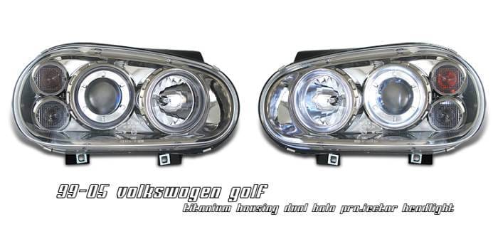 Volkswagen Golf Option Racing Projector Headlight - 11-45261