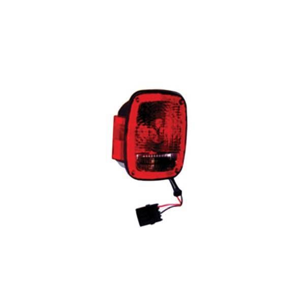 Omix Tail Light - Black - Right - 12403-14