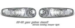 GMC Yukon Option Racing Bumper Light - Chrome Housing - 16-19141