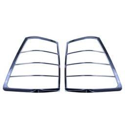 Omix Tail Light Trim Cover - Chrome - Pair - 13310-21