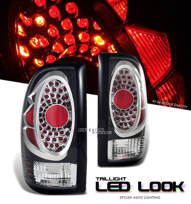Dodge Dakota Option Racing LED Look Taillight - 17-17156