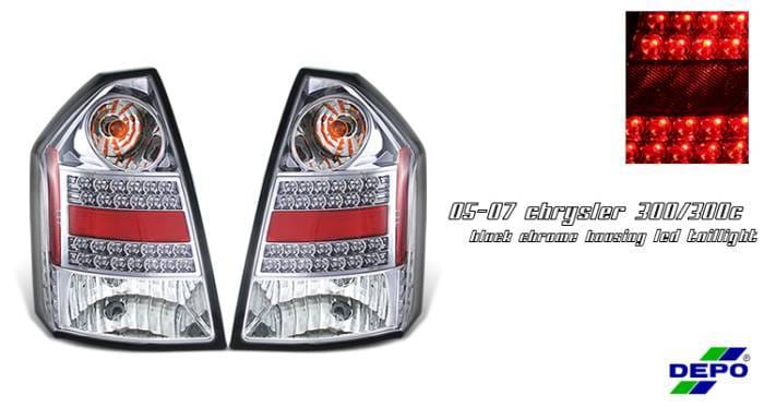 Chrysler 300 Option Racing Taillight - 17-16151