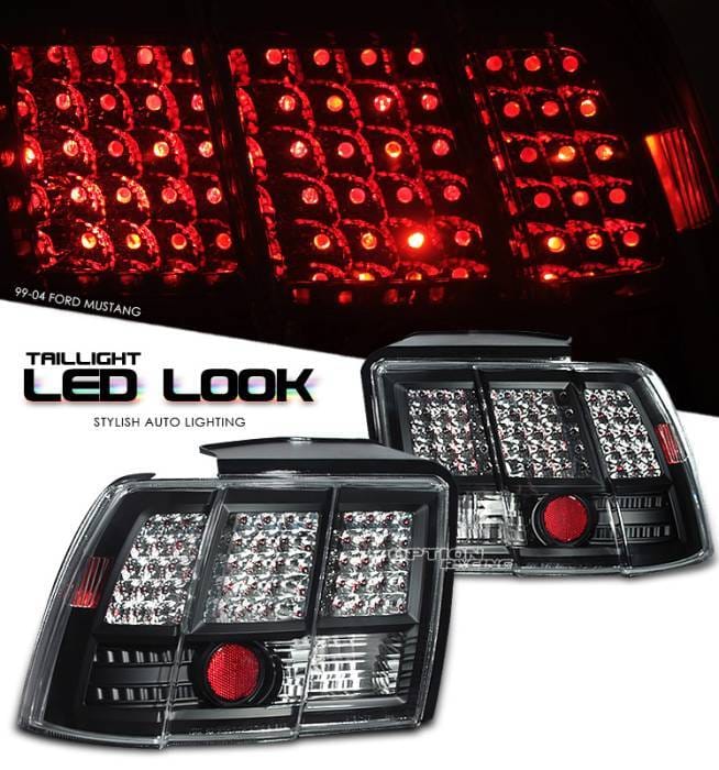 Ford Mustang Option Racing LED Look Taillight - 17-18228