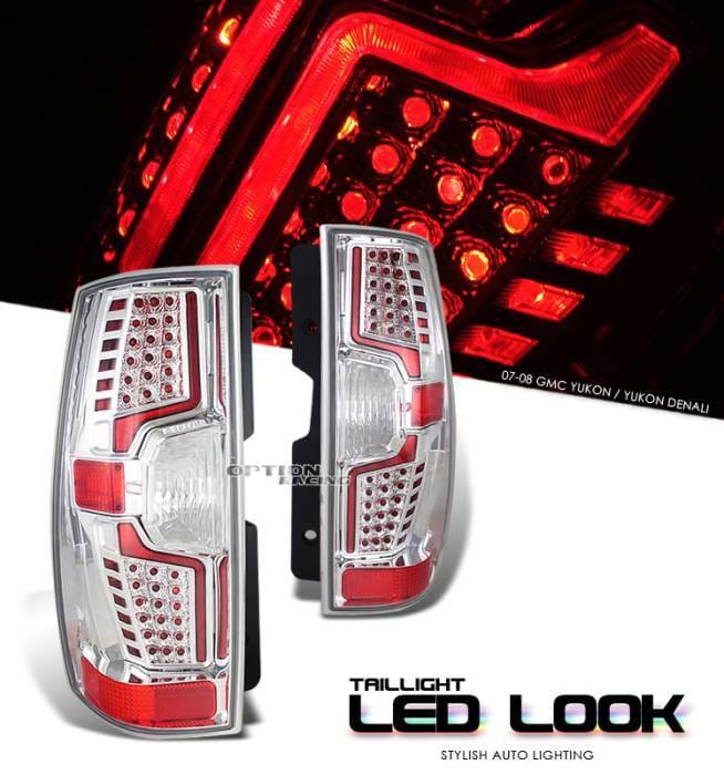 GMC Yukon Option Racing LED Look Taillight - 17-19250