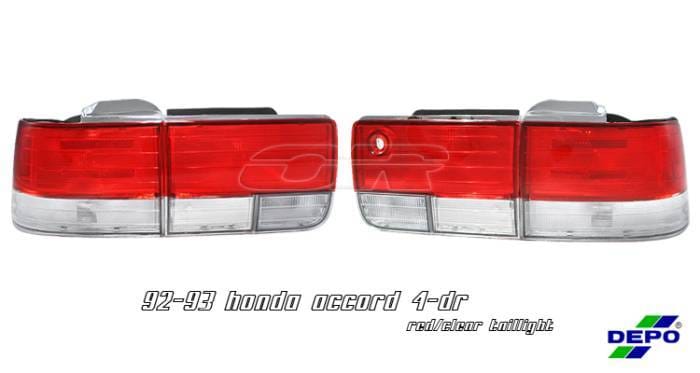Honda Accord Option Racing Taillight - 17-20254