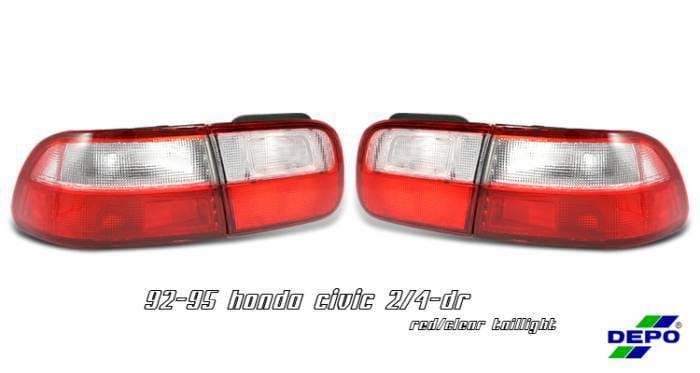 Honda Civic Option Racing Taillight - 17-20262