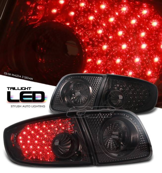 Mazda 3 Option Racing LED Taillight - 17-31290