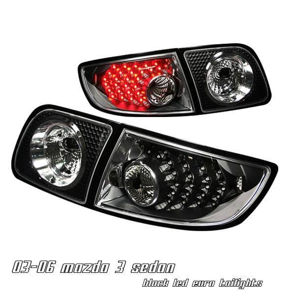 Mazda 3 Option Racing LED Taillight - 17-31288