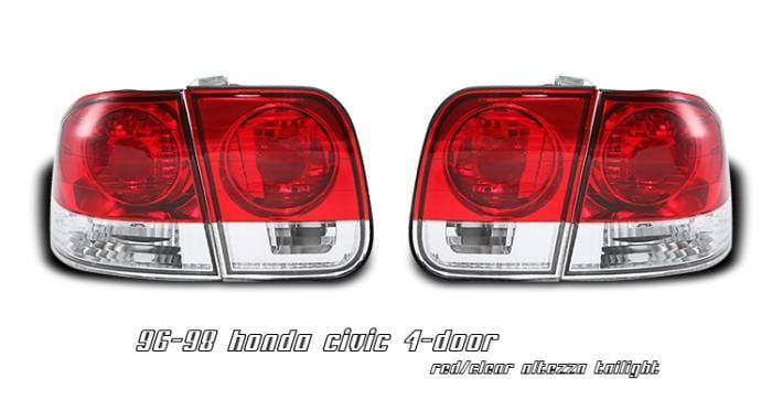 Honda Civic Option Racing Taillight - 21-20152