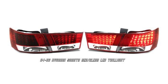 Hyundai Sonata Option Racing LED Taillight - 21-22158