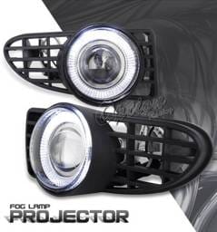 Chrysler PT Cruiser Option Racing Fog Light Kit - Halo Projector - 28-16231