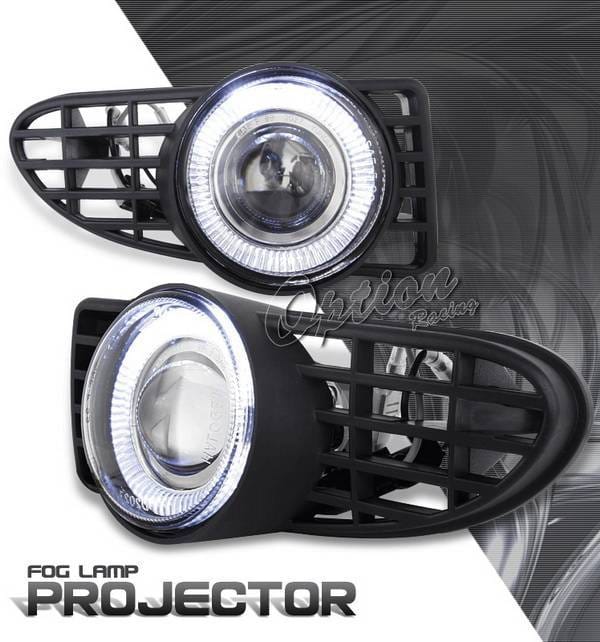 Chrysler PT Cruiser Option Racing Fog Light Kit - Halo Projector - 28-16231