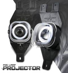 Ford F250 Option Racing Fog Light Kit - Halo Projector - 28-18245