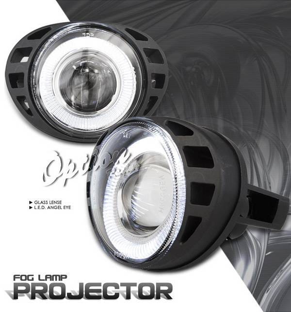 Dodge Caravan Option Racing Fog Light Kit - Halo Projector - 28-17232