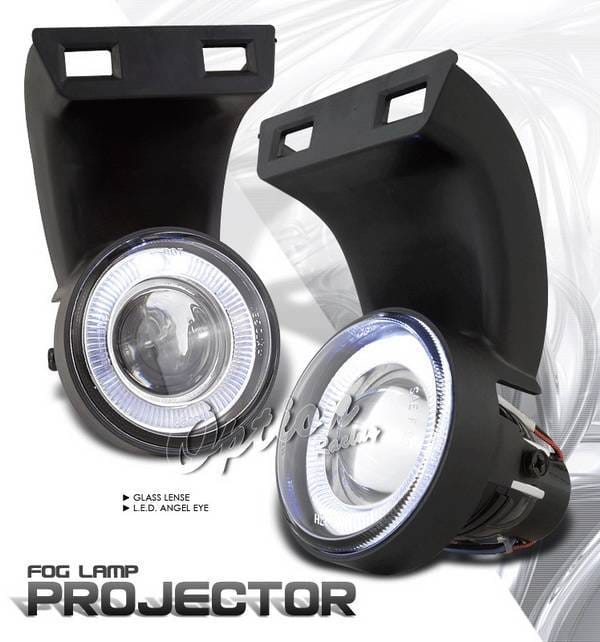 Dodge Ram Option Racing Fog Light Kit - Halo Projector - 28-17235