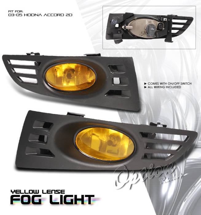 Honda Accord Option Racing Fog Light Kit - 28-20183