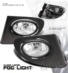 Honda Civic Option Racing Fog Light Kit - 28-20197