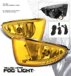 Honda Civic Option Racing Fog Light Kit - 28-20175